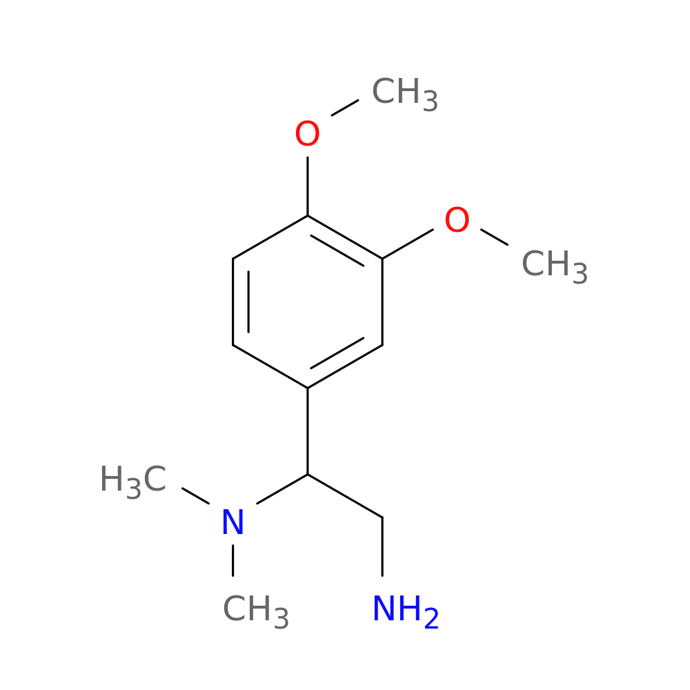 [2-amino-1-(3,4-dimethoxyphenyl)ethyl]dimethylamine
