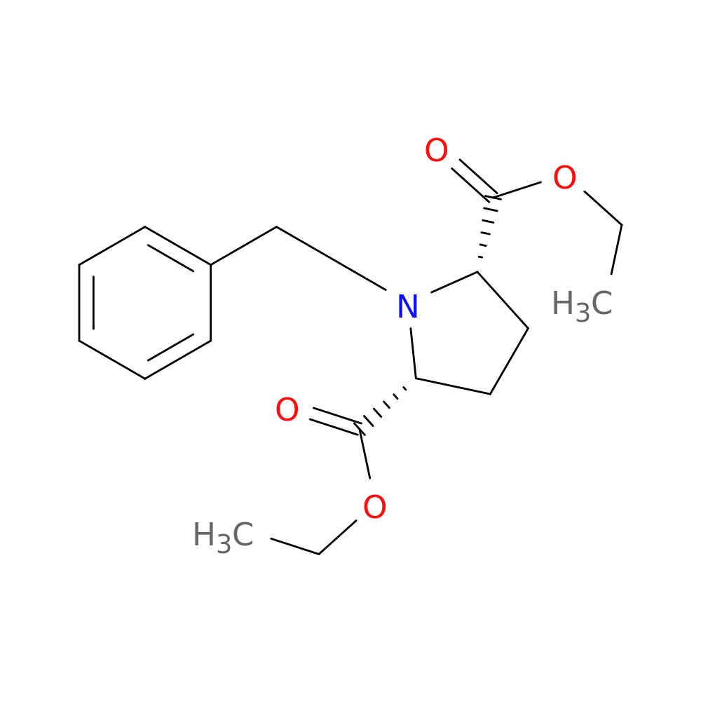 rel-(2R,5S)-Diethyl 1-benzylpyrrolidine-2,5-dicarboxylate