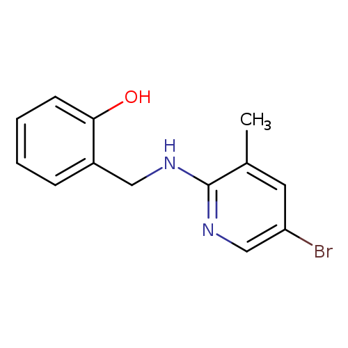 2-{[(5-bromo-3-methylpyridin-2-yl)amino]methyl}phenol