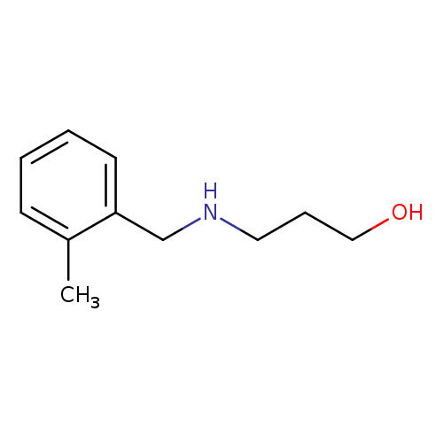 1-Propanol, 3-[[(2-methylphenyl)methyl]amino]-