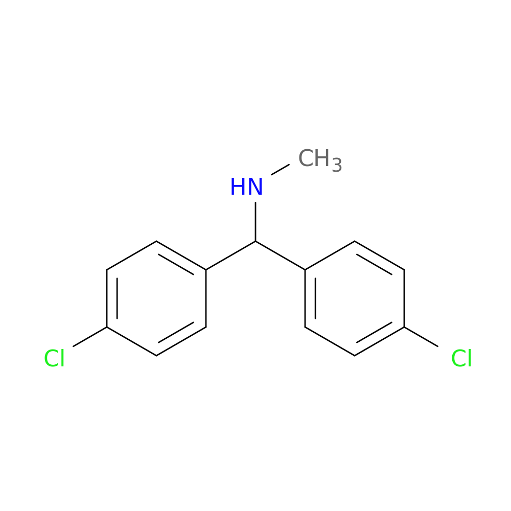 [bis(4-chlorophenyl)methyl](methyl)amine