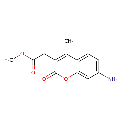 methyl2-(7-amino-4-methyl-2-oxo-2H-chromen-3-yl)acetate
