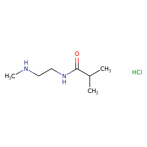 2-methyl-N-[2-(methylamino)ethyl]propanamide hydrochloride