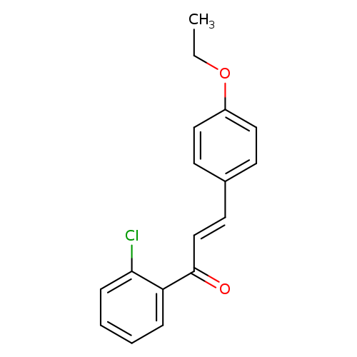 (2E)-1-(2-chlorophenyl)-3-(4-ethoxyphenyl)prop-2-en-1-one