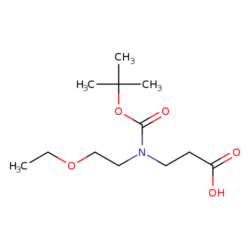 3-{[(tert-butoxy)carbonyl](2-ethoxyethyl)amino}propanoic acid