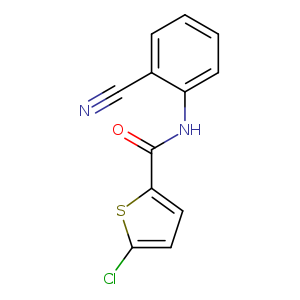 5-chloro-N-(2-cyanophenyl)thiophene-2-carboxamide