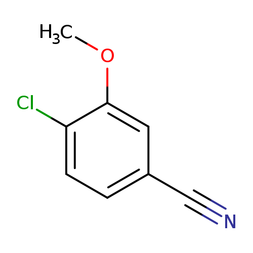Benzonitrile, 4-chloro-3-methoxy-