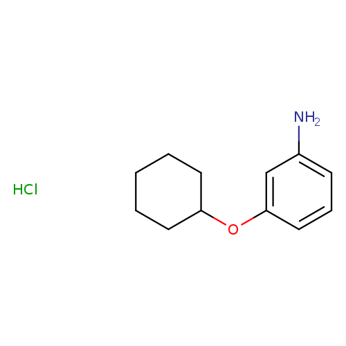 3-(cyclohexyloxy)anilinehydrochloride