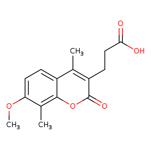 3-(7-Methoxy-4,8-dimethyl-2-oxo-2h-chromen-3-yl)propanoic acid