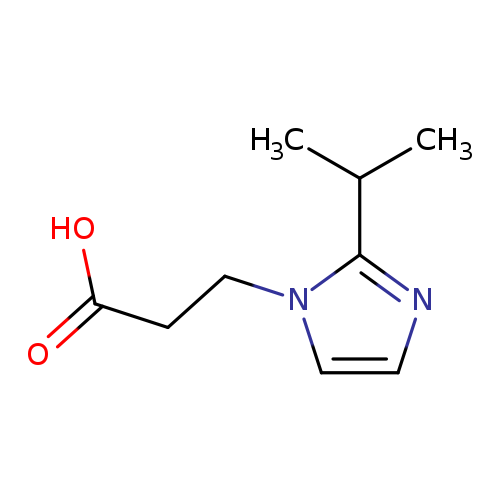 3-(2-Isopropyl-1h-imidazol-1-yl)propanoic acid