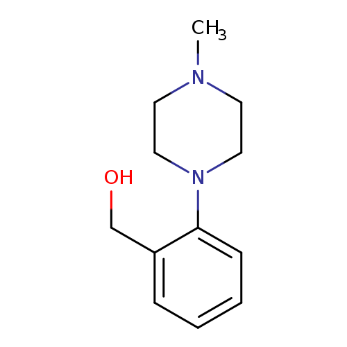 Benzenemethanol, 2-(4-methyl-1-piperazinyl)-