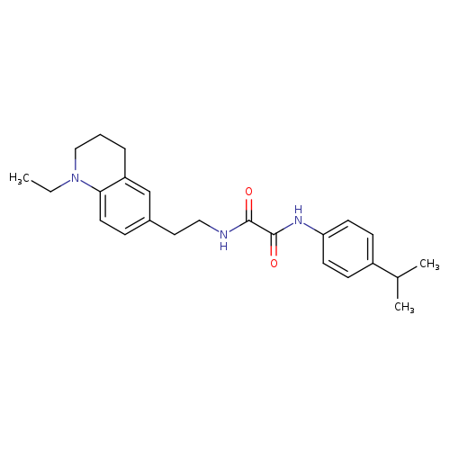 N-[2-(1-ethyl-1,2,3,4-tetrahydroquinolin-6-yl)ethyl]-N'-[4-(propan-2-yl)phenyl]ethanediamide