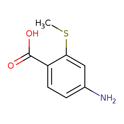 4-amino-2-(methylsulfanyl)benzoicacid