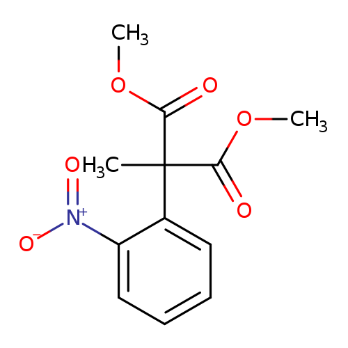 1,3-dimethyl 2-methyl-2-(2-nitrophenyl)propanedioate