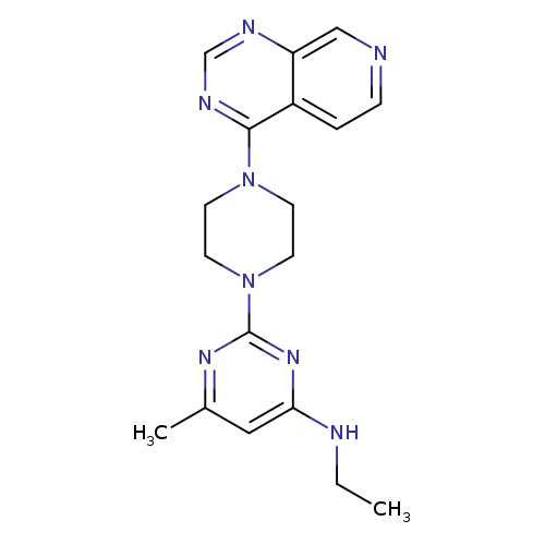 N-ethyl-6-methyl-2-(4-{pyrido[3,4-d]pyrimidin-4-yl}piperazin-1-yl)pyrimidin-4-amine