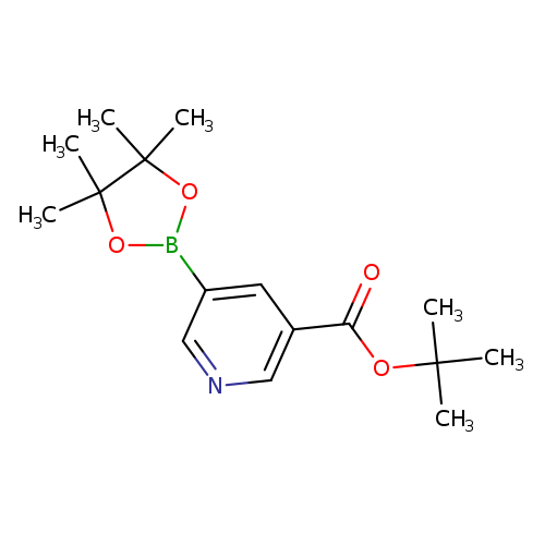 3-Pyridinecarboxylic acid, 5-(4,4,5,5-tetramethyl-1,3,2-dioxaborolan-2-yl)-, 1,1-dimethylethyl ester
