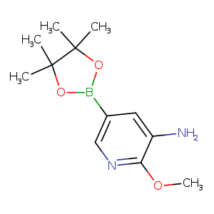 2-Methoxy-5-(4,4,5,5-tetramethyl-[1,3,2]
dioxaborolan-2-yl)-pyridin-3-ylamine