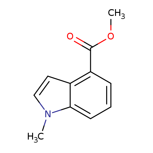 1H-Indole-4-carboxylic acid, 1-methyl-, methyl ester