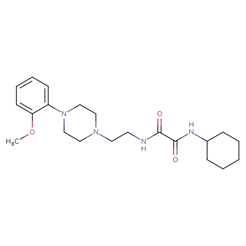 N'-cyclohexyl-N-{2-[4-(2-methoxyphenyl)piperazin-1-yl]ethyl}ethanediamide