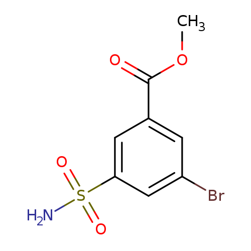 methyl 3-bromo-5-sulfamoylbenzoate