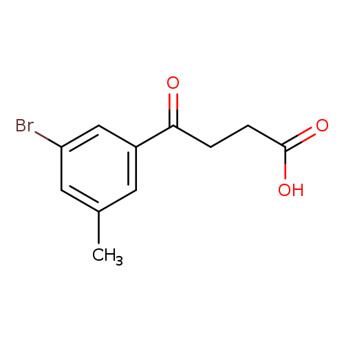 4-(3-BROMO-5-METHYLPHENYL)-4-OXOBUTYRIC ACID