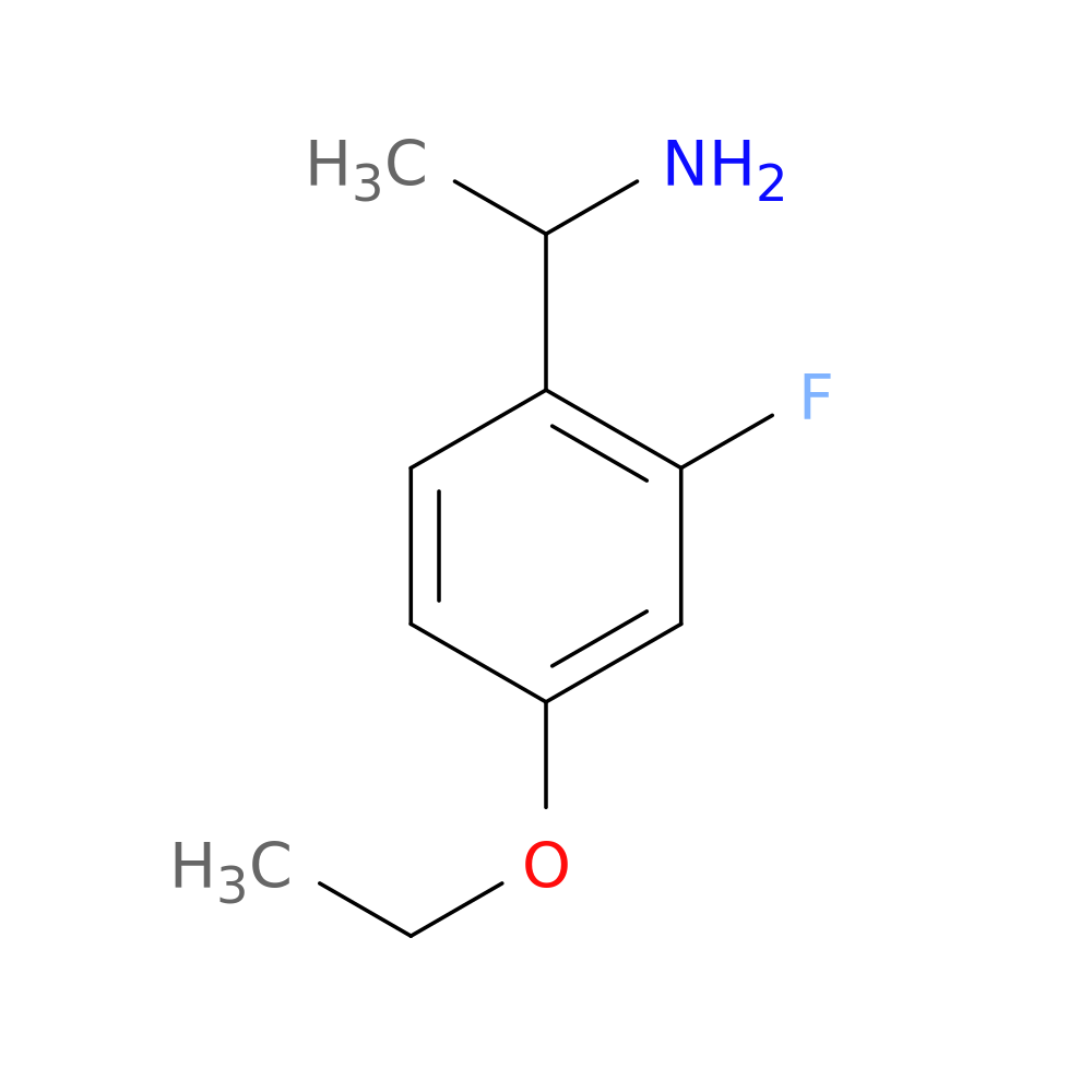 1-(4-ethoxy-2-fluorophenyl)ethan-1-amine
