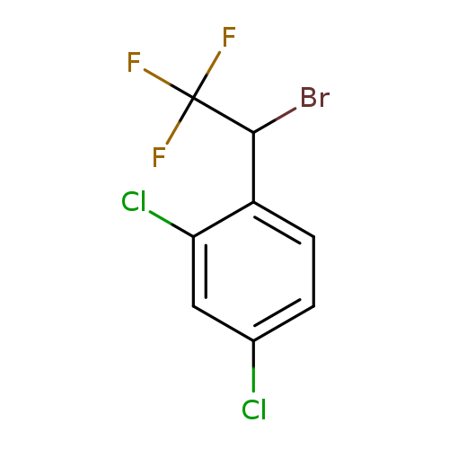 1-(1-Bromo-2,2,2-trifluoroethyl)-2,4-dichlorobenzene