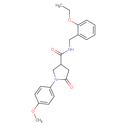 N-(2-ethoxybenzyl)-1-(4-methoxyphenyl)-5-oxopyrrolidine-3-carboxamide