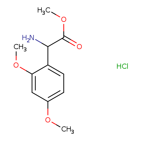 Methyl 2-amino-2-(2,4-dimethoxyphenyl)acetate hydrochloride