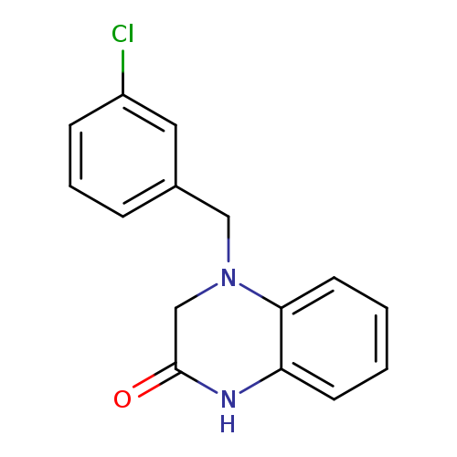 4-[(3-chlorophenyl)methyl]-1,2,3,4-tetrahydroquinoxalin-2-one