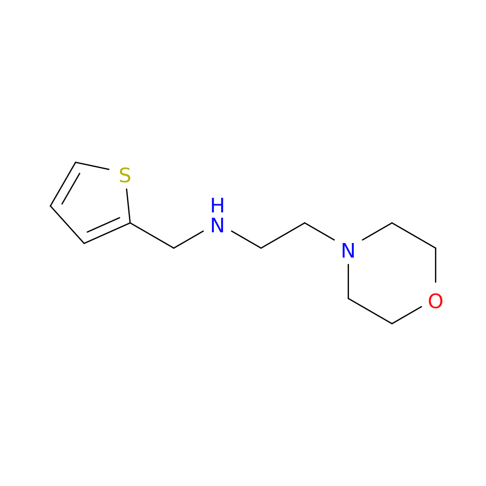 2-Morpholino-N-(thiophen-2-ylmethyl)ethan-1-amine