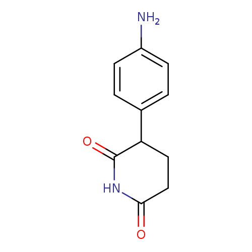 2,6-Piperidinedione, 3-(4-aminophenyl)-