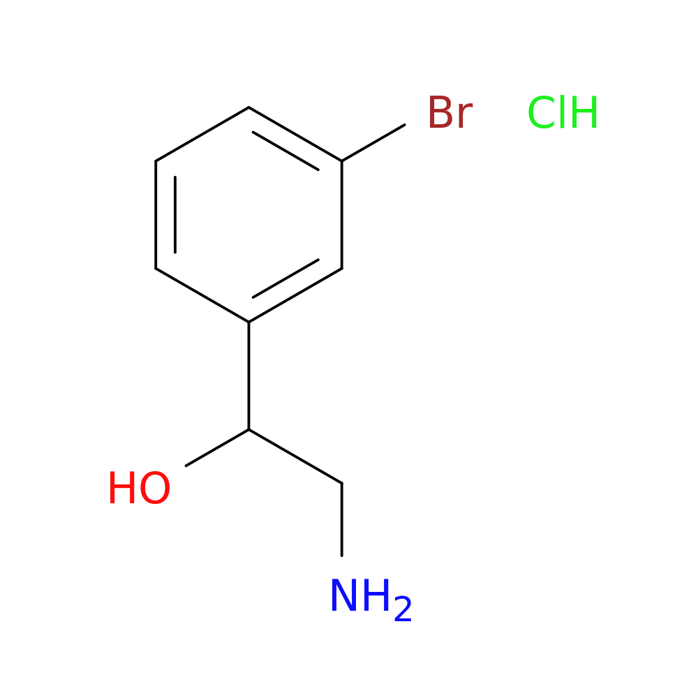 2-Amino-1-(3-Bromophenyl)Ethanol Hydrochloride
