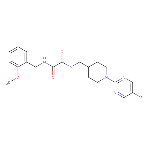N-{[1-(5-fluoropyrimidin-2-yl)piperidin-4-yl]methyl}-N'-[(2-methoxyphenyl)methyl]ethanediamide