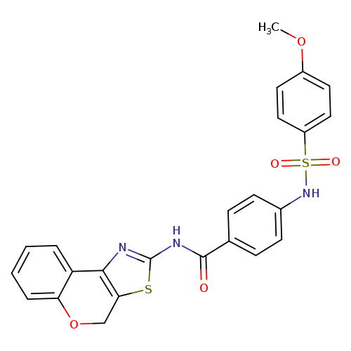 N-{4H-chromeno[4,3-d][1,3]thiazol-2-yl}-4-(4-methoxybenzenesulfonamido)benzamide