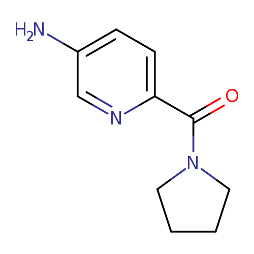 (5-Aminopyridin-2-yl)(pyrrolidin-1-yl)methanone