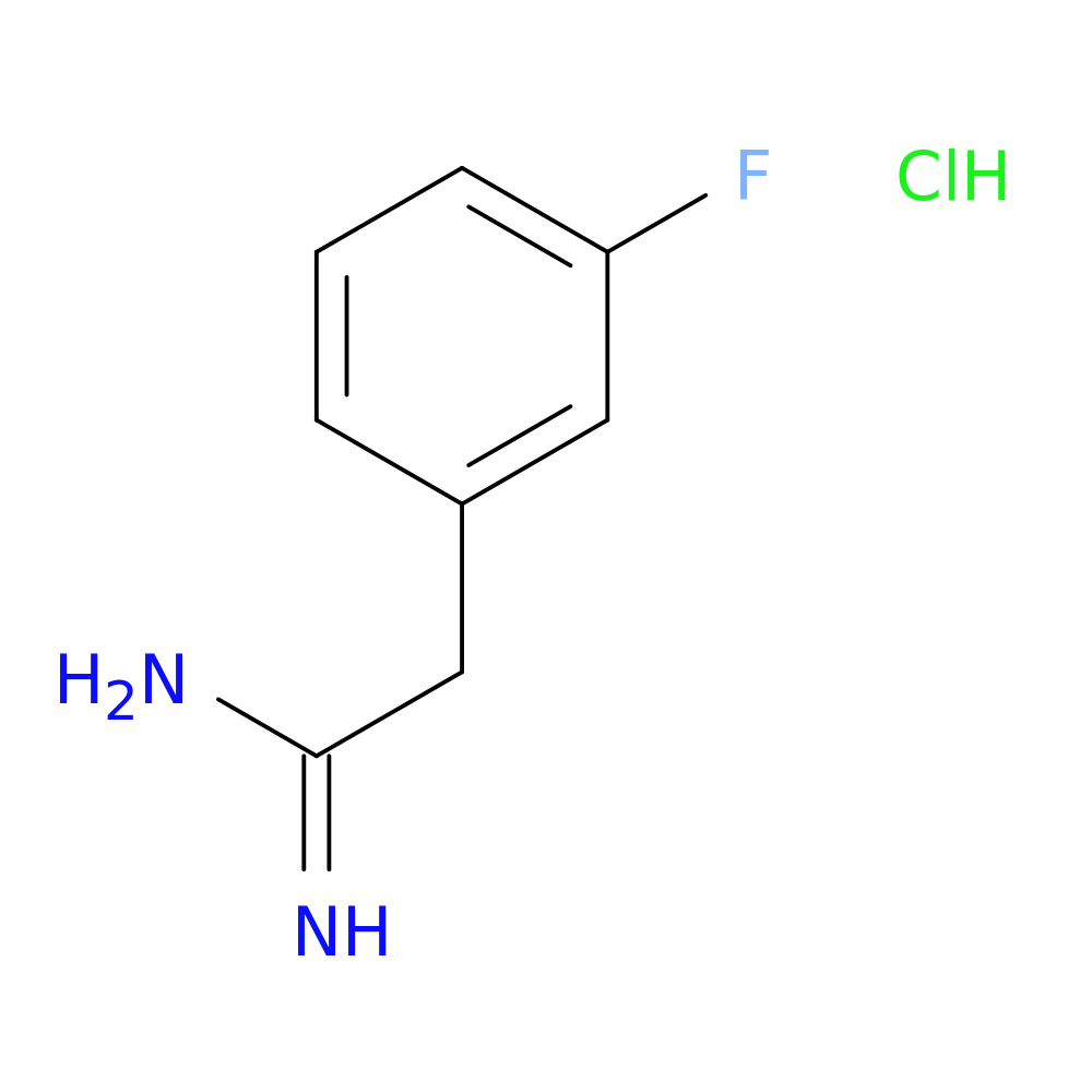 2-(3-fluorophenyl)ethanimidamide hydrochloride