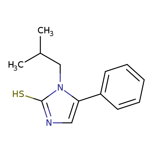 1-(2-methylpropyl)-5-phenyl-1H-imidazole-2-thiol