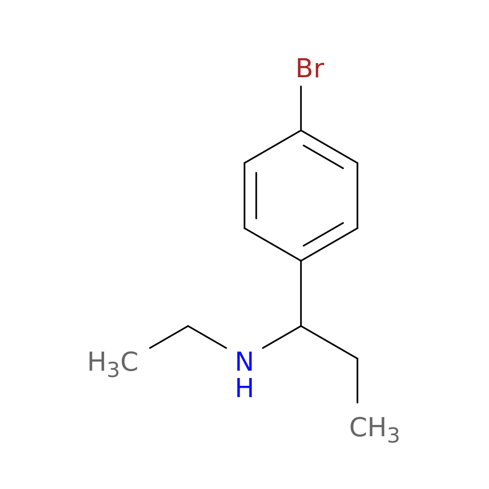 1-(4-BROMOPHENYL)-N-ETHYLPROPAN-1-AMINE
