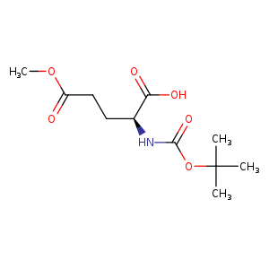 L-Glutamic acid, N-[(1,1-dimethylethoxy)carbonyl]-, 5-methyl ester