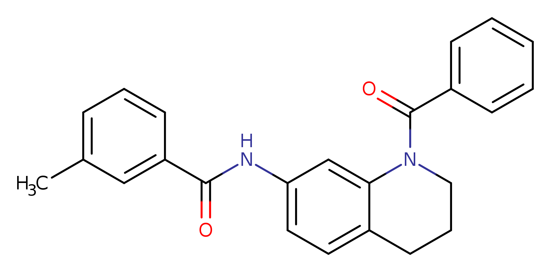 N-(1-benzoyl-1,2,3,4-tetrahydroquinolin-7-yl)-3-methylbenzamide