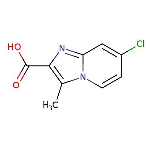 Imidazo[1,2-a]pyridine-2-carboxylic acid, 7-chloro-3-methyl-
