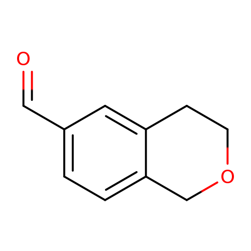 3,4-dihydro-1H-2-benzopyran-6-carbaldehyde
