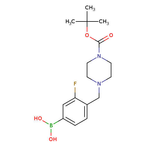 (4-((4-(TERT-BUTOXYCARBONYL)PIPERAZIN-1-YL)METHYL)-3-FLUOROPHENYL)BORONIC ACID