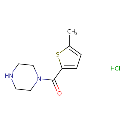 1-(5-methylthiophene-2-carbonyl)piperazine hydrochloride