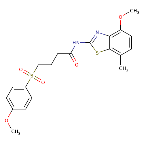 N-(4-methoxy-7-methyl-1,3-benzothiazol-2-yl)-4-(4-methoxybenzenesulfonyl)butanamide