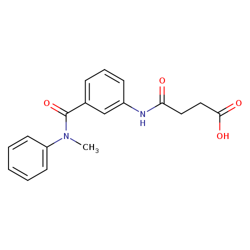 4-{3-[(Methylanilino)carbonyl]anilino}-4-oxobutanoic acid
