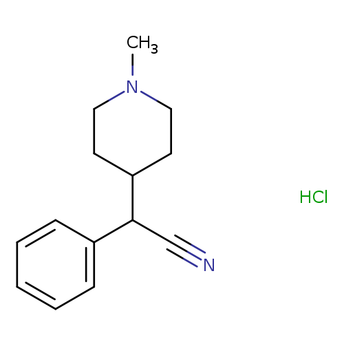 2-(1-methylpiperidin-4-yl)-2-phenylacetonitrilehydrochloride