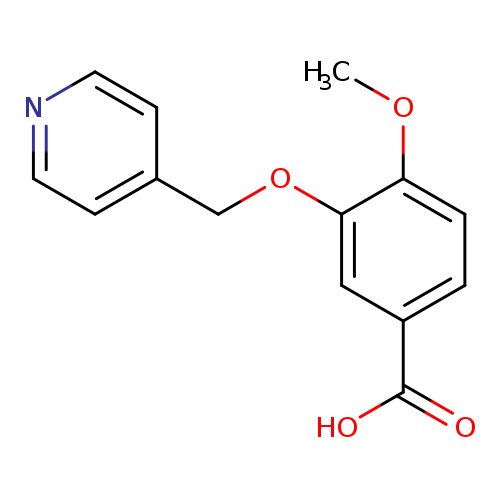 4-methoxy-3-(pyridin-4-ylmethoxy)benzoic acid