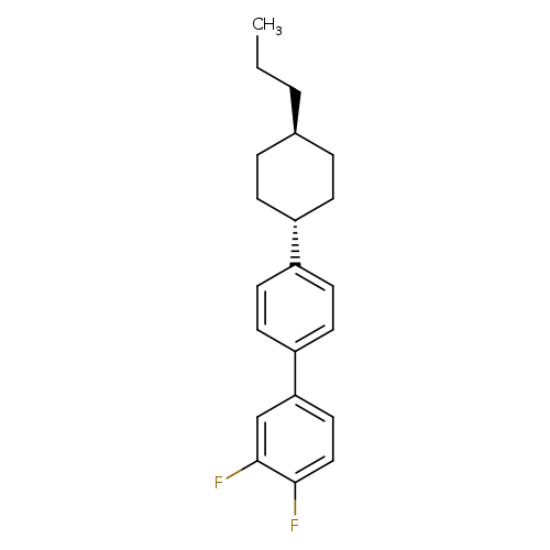 trans-4'(4-n-Propylcyclohexyl)-3,4-difluor-1,1'-biphenyl(bch-3f.f)